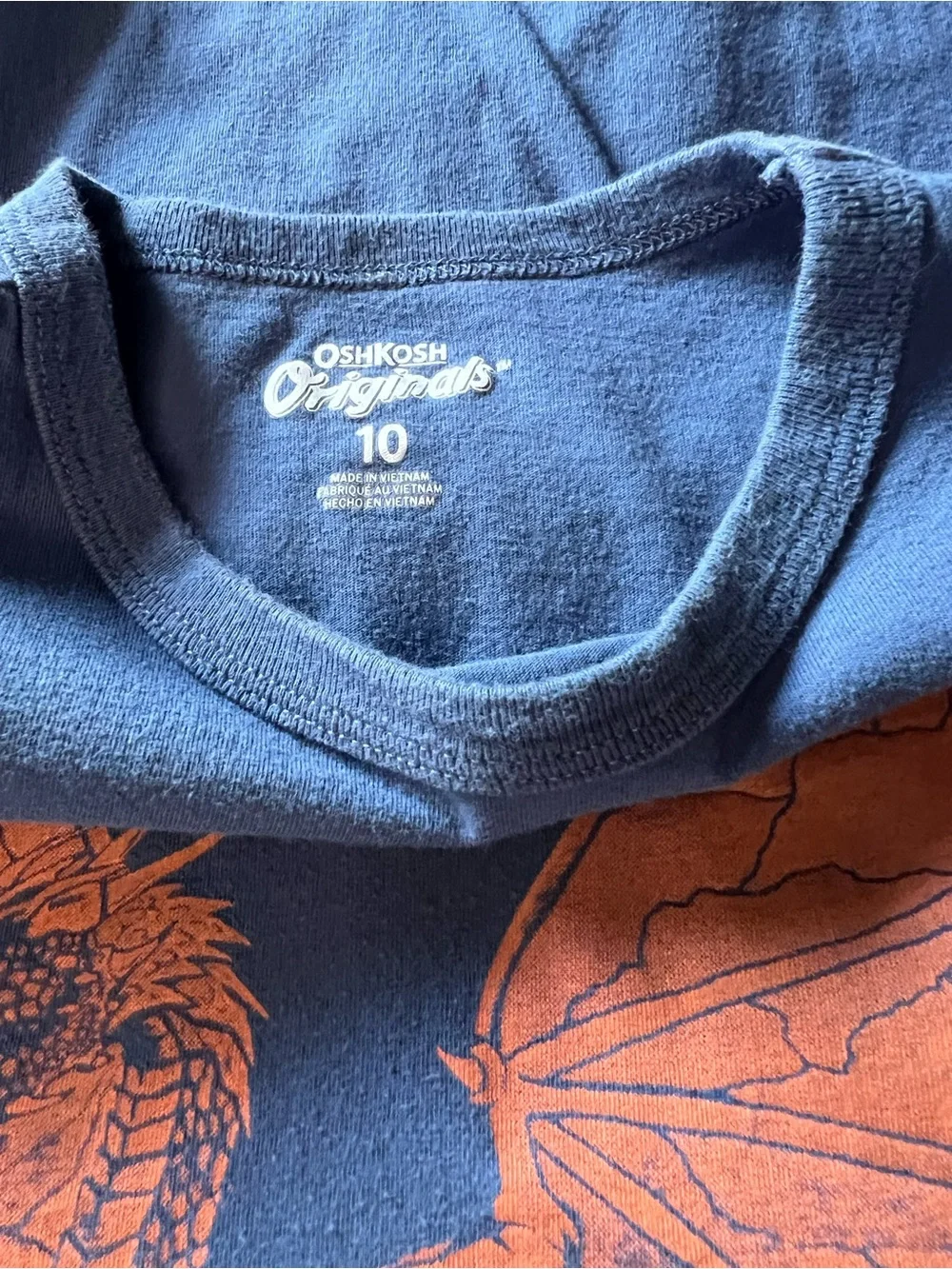 OshKosh B’gosh Dragon Hunter Graphic Tee Size 10